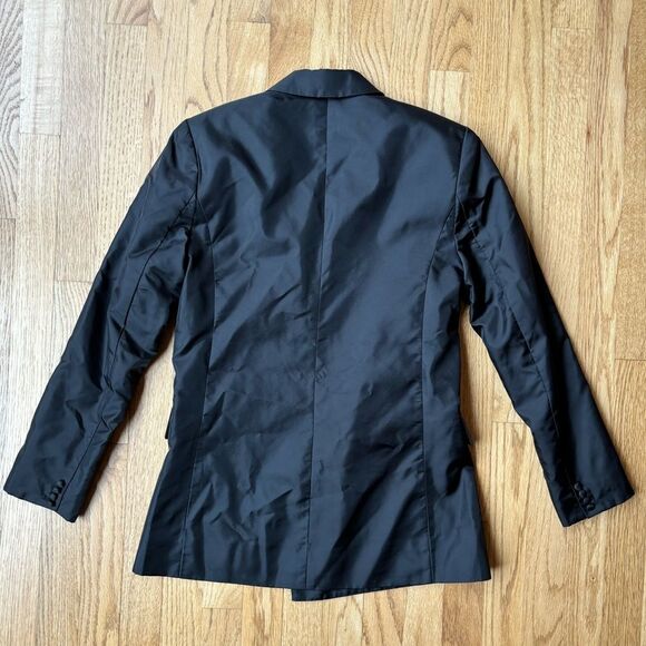RtA Clark Double-Breasted Nylon Blazer Black XS - Picture 5 of 5